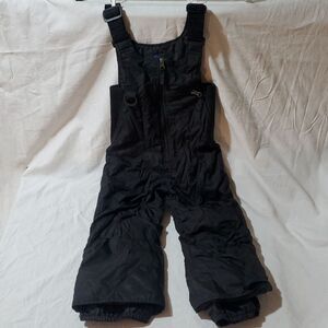 Rawik Toddler Size 4 Black Snow Bibs